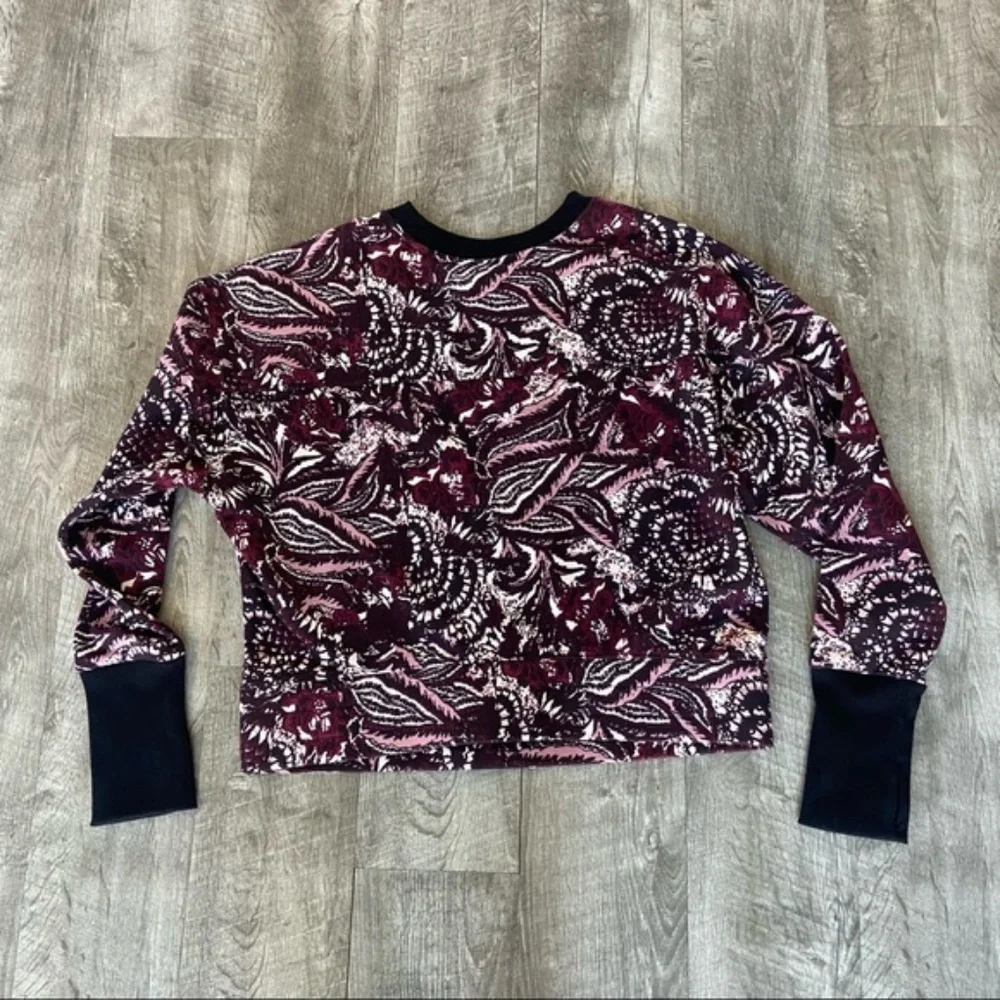 Joie Patterned Sweater with Thumb Holes